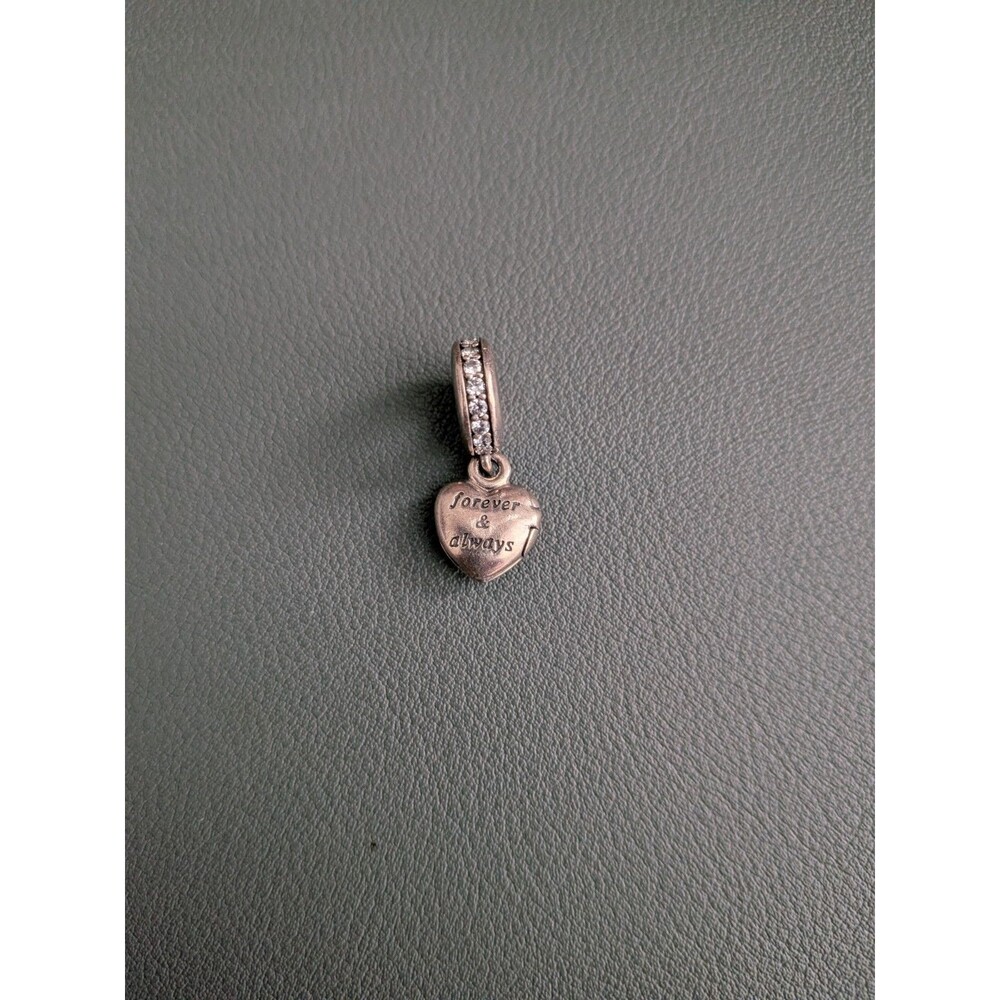 Authentic Pandora Sterling Silver My Beautiful Wife Forever and Always  Charm
